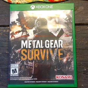 Xbox one Metal Gear Survive